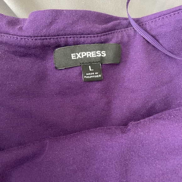 Express size large tiered strapless dress - Picture 2 of 3